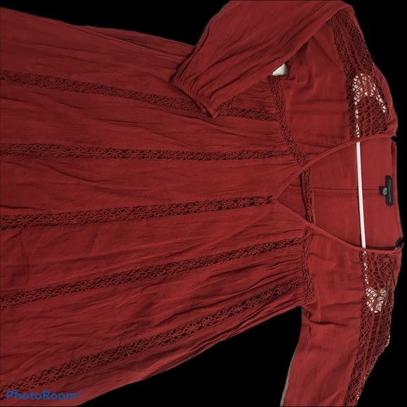 american eagle boho dress